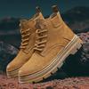 Ботильоны мужские 2024 осень мужские повседневные кроссовки нескользящие мужские рабочие короткие ботинки износостойкие модные ботильоны для снега