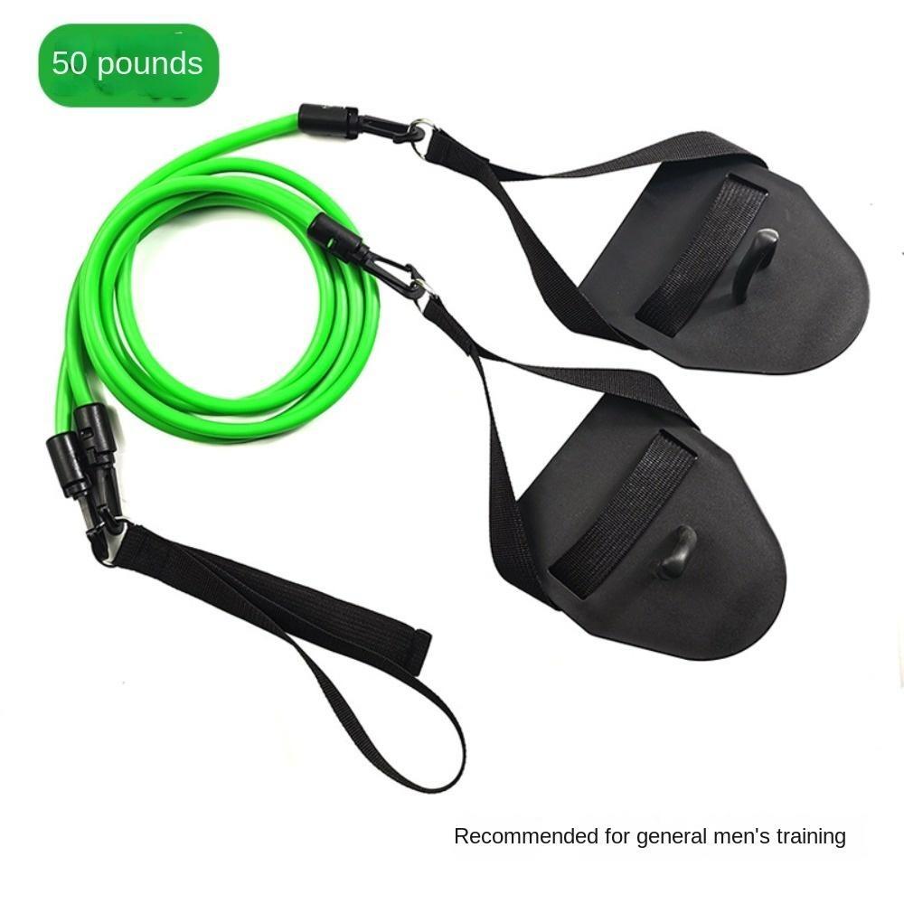 Сетчатая веревка сопротивления Эспандеры Тренажер для рук для плавания Тренировочное силовое оборудование для наземного плавания