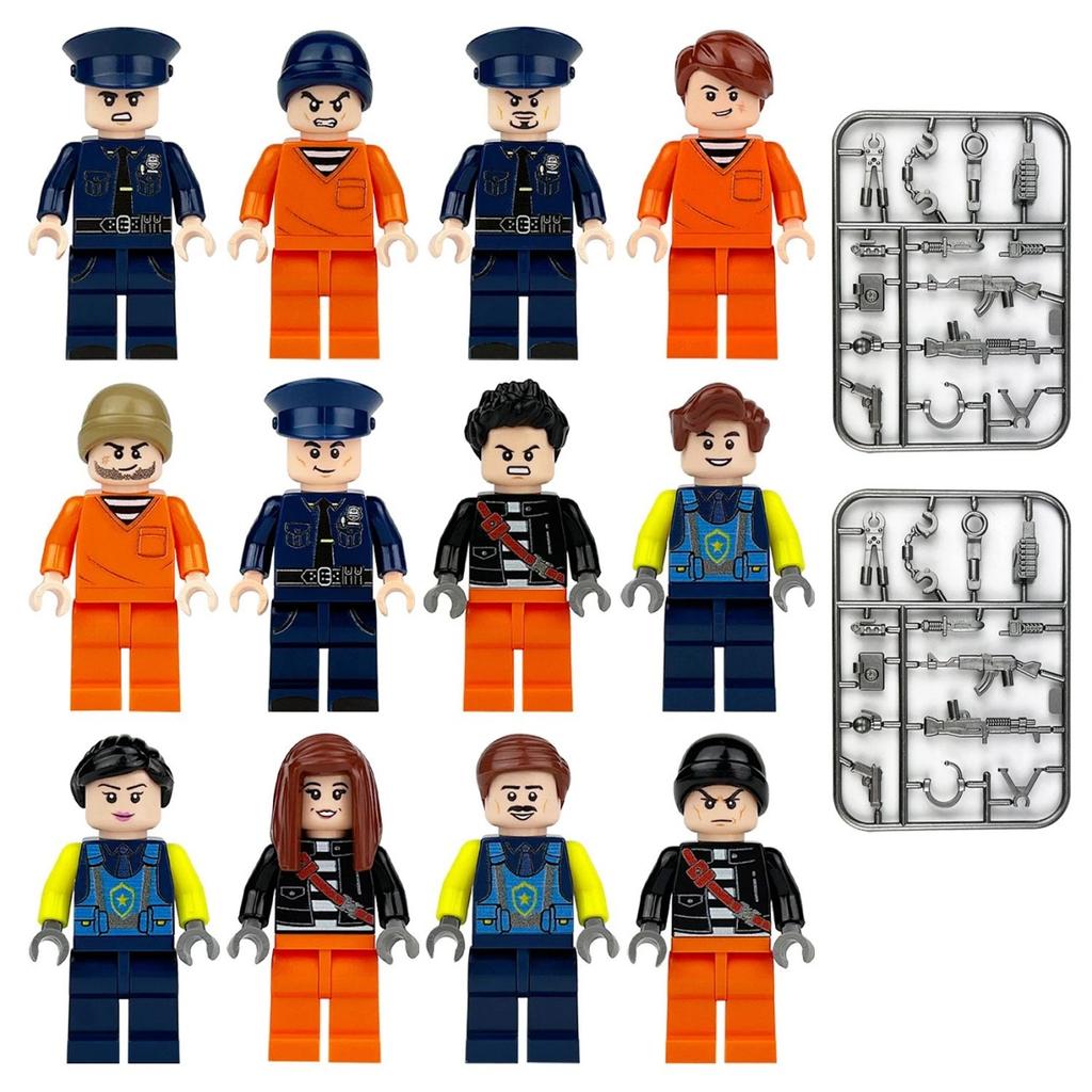 Конструктор Минифигурка Пазл Солдат Сборка Профессия Игрушка