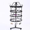 3/4 слоя вращающихся круглых серег ювелирных изделий стеллаж для выставки товаров стенд держатель дисплея