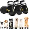 Dog Shoes, Dog Boots for Large Dogs, Waterproof Dog Booties Paw Protector for Summer Hot Pavement, Winter Snowy Day, Outdoor Walking
