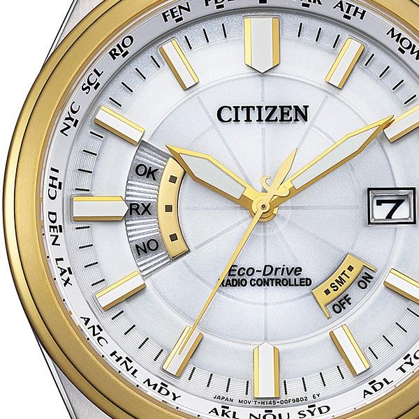 Citizen Collection Eco-Drive Radio-Controlled Direct Flight CB0294-62A Wrist Watch for Men