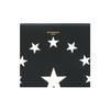 Givenchy Classic Five-Pointed Star Print Gold Logo Leather Clutch Unisex Clutch Black BK06072772-004