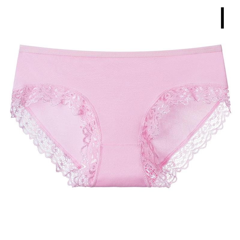 New Soft Women's Underwear Lace Student Briefs