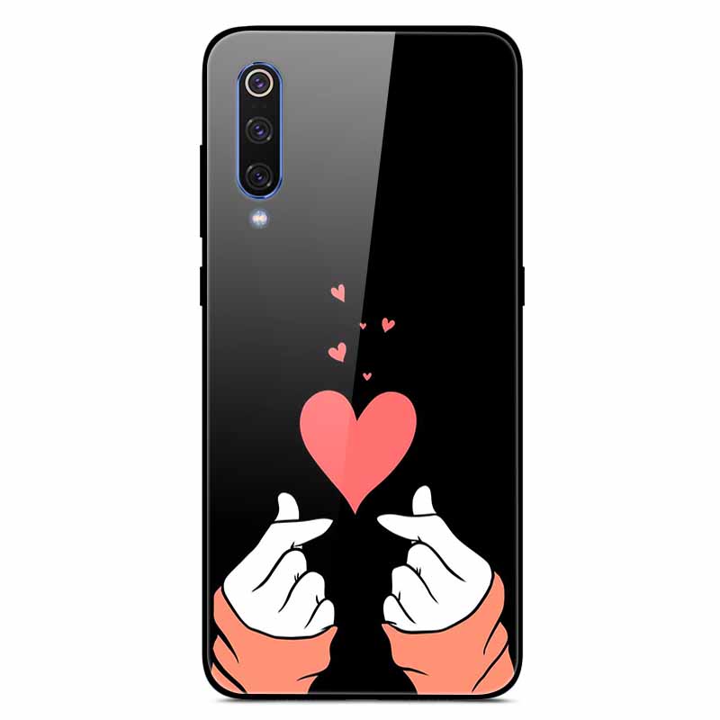 Чехлы для Xiaomi Mi A3 Роскошные Чехлы для Телефона из Закаленного Стекла Космические для Xiaomi MI 9 Lite Чехол 9lite MiA3 Жесткий Защитный Задний Корпус