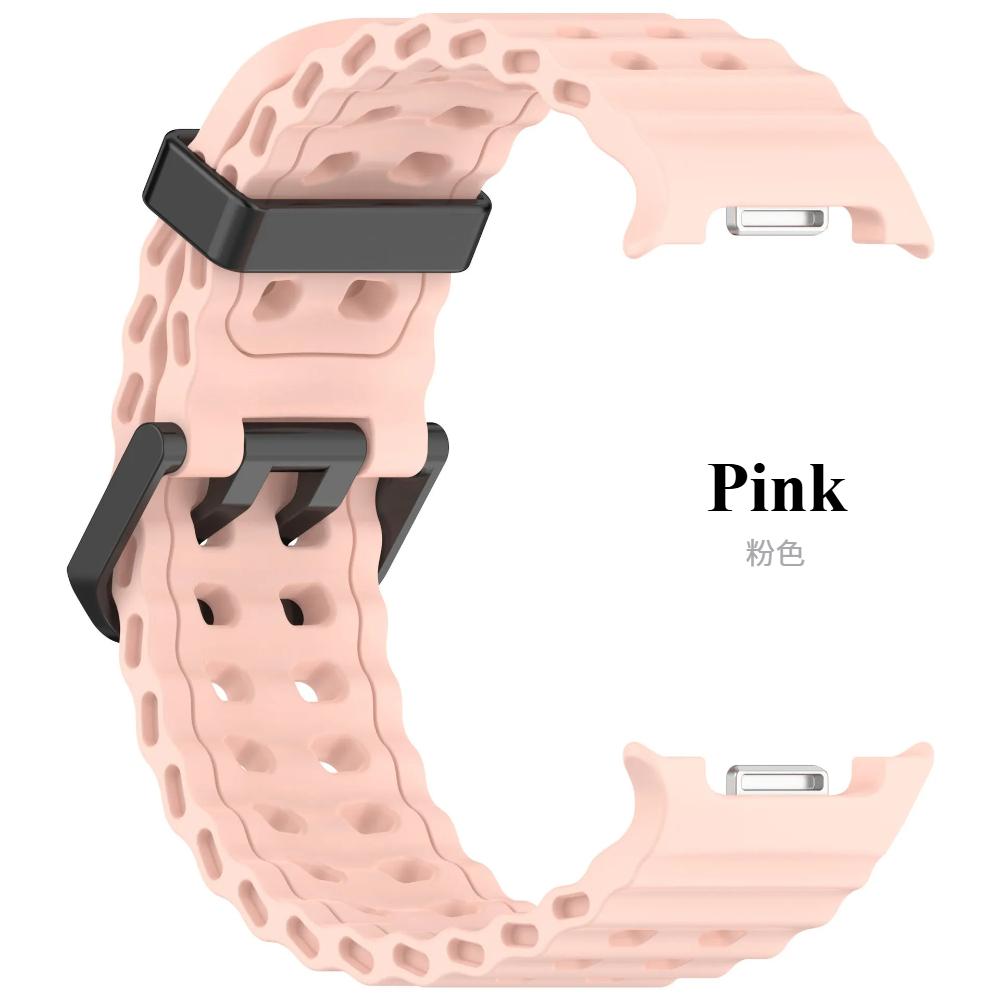 Marine Band For Samsung Galaxy Watch 8 Classic 46mm Sports Silicone Strap For Galaxy Watch 8 40mm 44mm Watchband Bracelet Accessories