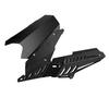 CNC Motorcycle Rear Mudguard & Chain Guard Cover Kit Replacement for YZF R3 R25 13 17 (Black)