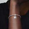 Pandora Split Heart Design Pendant Women pendant Silver 792743C01