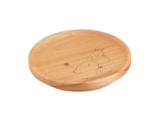 Moomin Mug with Wooden Coaster (Yellow) MM6301-11C