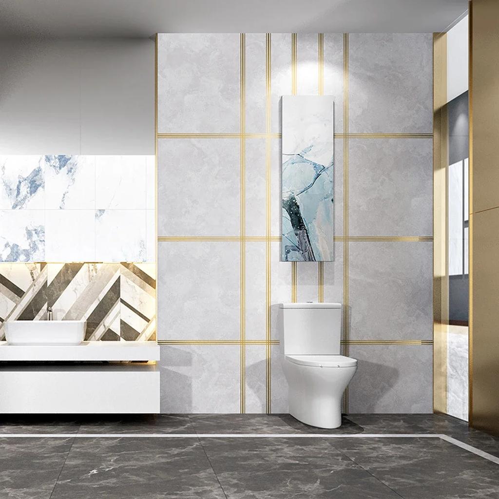 5M герметизирующая лента для декора зазоров плитки самоклеящаяся лента для пола герметик для швов на стенах потолок водонепроницаемая герметизирующая наклейка наклейка золото