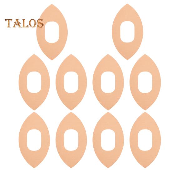 10 шт. предварительно нарезанной кинезиологической ленты для облегчения боли в коленях, эластичной водонепроницаемой спортивной ленты для поддержки стабильности колена