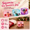 Cubic Shape Maltose Fidget Toys Christmas Theme Anti-stress Sensory Toy  for Kids Adults