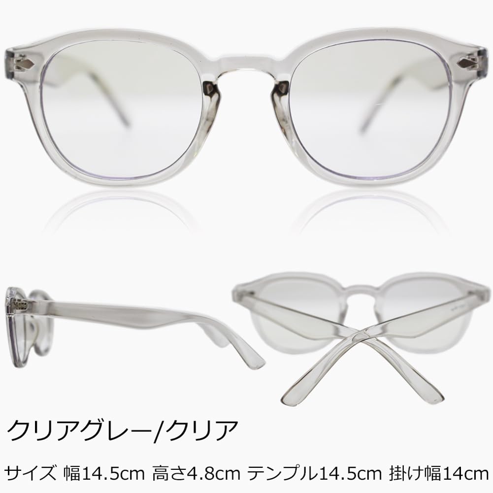 Солнцезащитные очки Blue Light Cutting Glasses Стильные очки Wellington Boston Wayfarer Сделано в Японии Прозрачные легкие цветные очки Drive PC