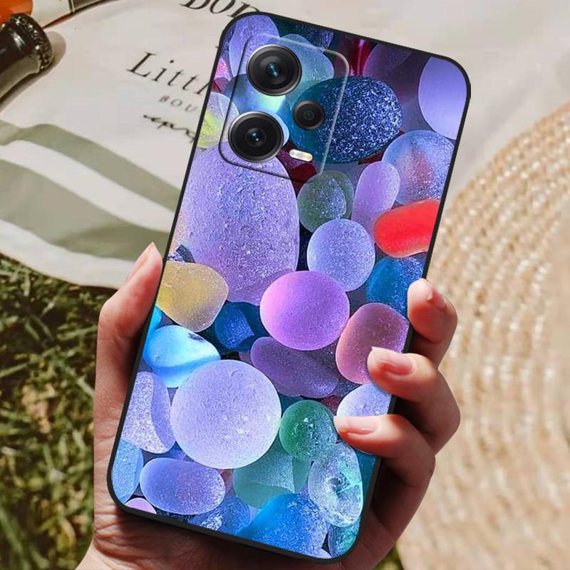 Для Redmi Note 12 Pro 5G NFC Чехол Черная Крышка Лев Волк Силиконовые Мягкие Задние Чехлы Для Xiaomi Redmi Note12 Pro 5G Чехол для Телефона Capa
