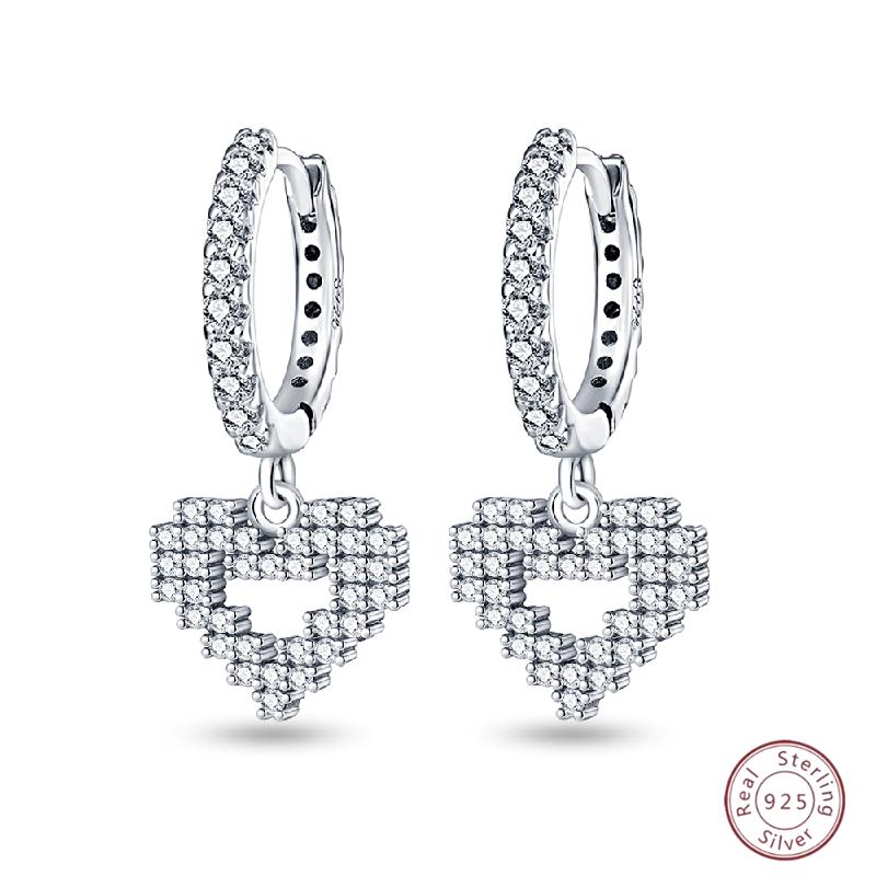 Серьги-кольца из серебра 925 пробы, минималистичные, золотые, круглые, модные, с застежкой-пряжкой с цирконием, свадебные украшения, подарок для женщин
