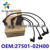 27501-02H00 Комплект высоковольтных проводов зажигания для моделей Hyundai/Kia