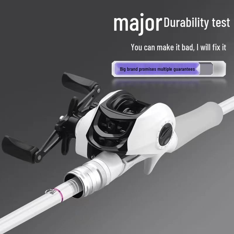 Exclusive Customer M-Action Lure Rod: Little White Single Rod with Gun & Straight Handle Set