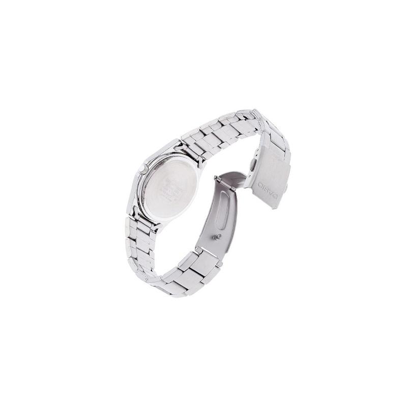 Casio Серия STANDARD, водостойкость для повседневного использования, простой и модный, кварцевый механизм, ремешок из нержавеющей стали, японские и корейские часы, MTP-1240DJ-1AJH