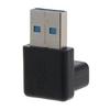 Угловой USB 3.0 Вертикальный 90° USB 3.0 Тип-A Мужской Женский Конвертер Адаптер