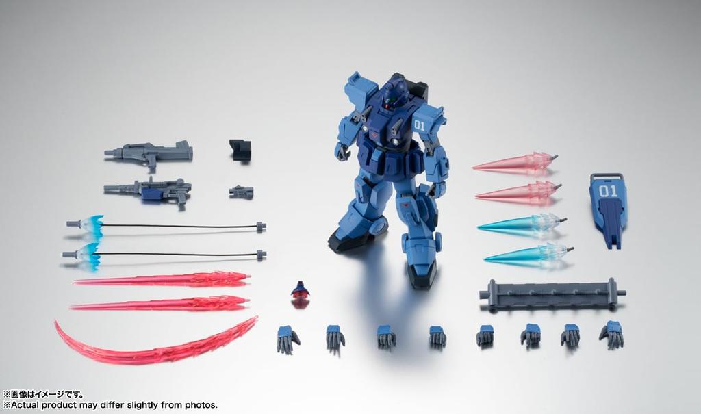 TAMASHII NATIONS TAMASHII NATIONS ROBOT Spirits Suit Gundam Gaiden THE BLUE Blue Destiny Unit 01 125 мм окрашенная подвижная фигурка "Mobile DESTINY"
