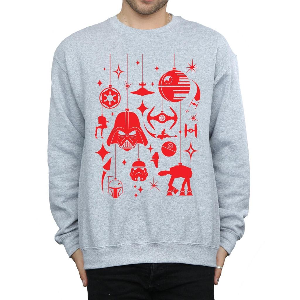 Star Wars Mens Christmas Decorations Sweatshirt
