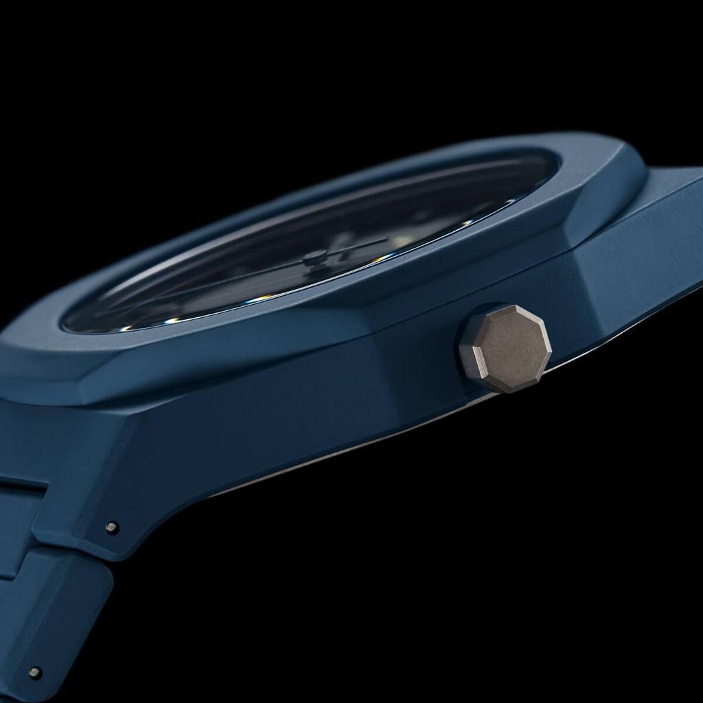 D1 MILANO Часы D1 Milano PCBJ21 темно-синий поликарбонат [Авторизованный дилер] Мужские [Поликарбонат]