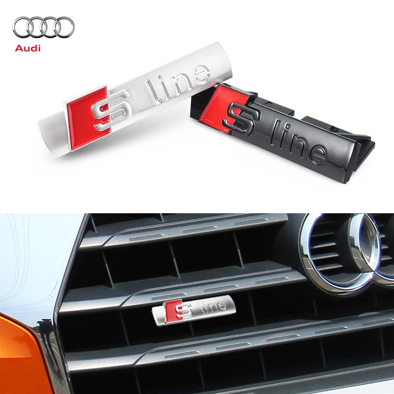 1 шт. Эмблема Решетка Радиатора Передняя Крышка Капота Значок Решетка Наклейка на Кузов Автомобиля для Audi A1 Q7 Q3 A3 A4 B8 8P 8V B6 A5 A6 C7 Q5 B9 B7 Автотовары