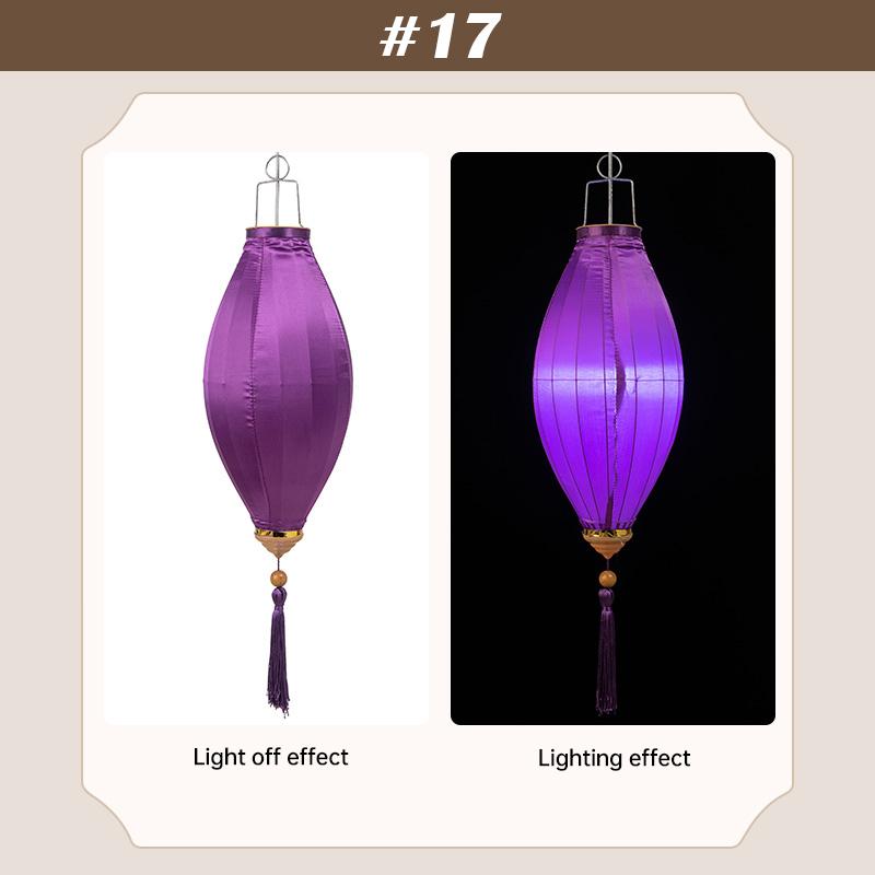 14-дюймовый традиционный фонарь для вечеринки на открытом воздухе шелковый фонарь китайский вьетнамский праздник середины осени весенний новогодний декор украшения
