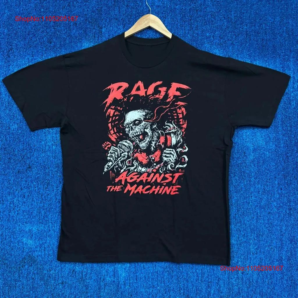 Rage Against The Machine Tour Poster Funk Metal Band T Shirt Xl Vintage Top For Everyday Wear Versatile Streetwear