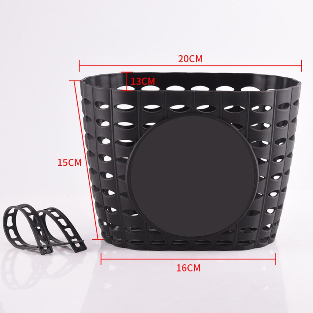 Корзина 20x14,7x12,2 см, черная, для езды на велосипеде на открытом воздухе, новинка 2023 года