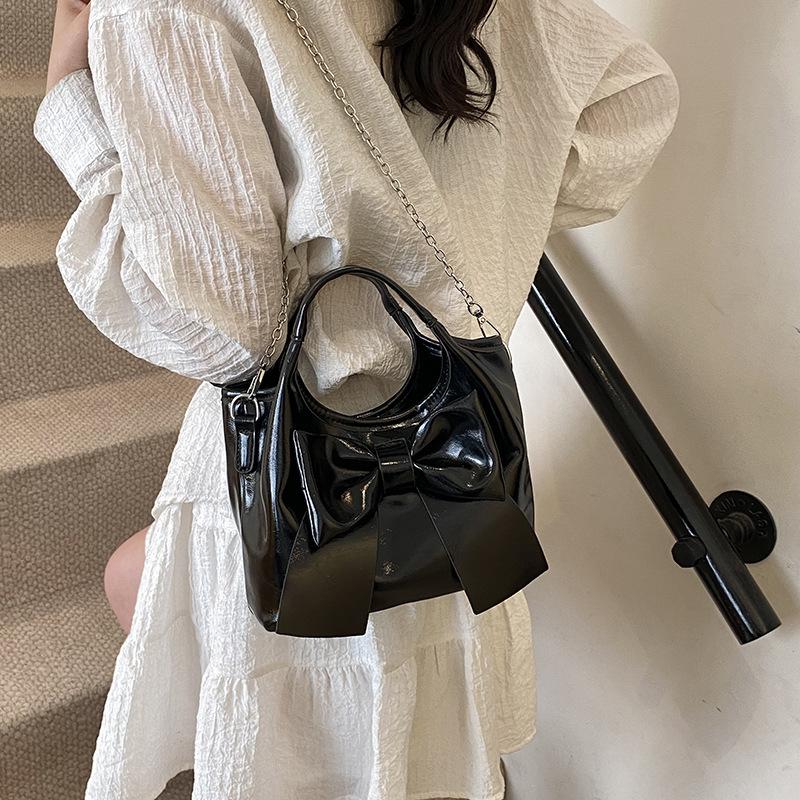 Bow Bag New Shoulder Messenger Bag Fashion Women's Bag