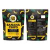5:15PM Kerala Banana Chips 400gm X Packet Pack of 2 | Crispy Yellow Wafers Snacks Classic Salted Flavour