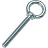 TRUSCO Stainless Steel Forged Long Eye Bolt with Piece 1 TLTF-12W Flange, W1/2" (1 = Bag)