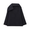 European and American style, new women's clothing, blended with scarf, round neck long-sleeved coat and coat 2095141.