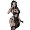China Extreme Babydoll One Mini Set [RPFLQ] Dress, Sexy, Sexy, Open-chested, Lingerie, Piece, Skirt, Lace, See-through T-back, Women's Slit, Costume,