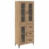 Highboard Artisan Oak 69.5 x 34 x 180 cm Particle Board