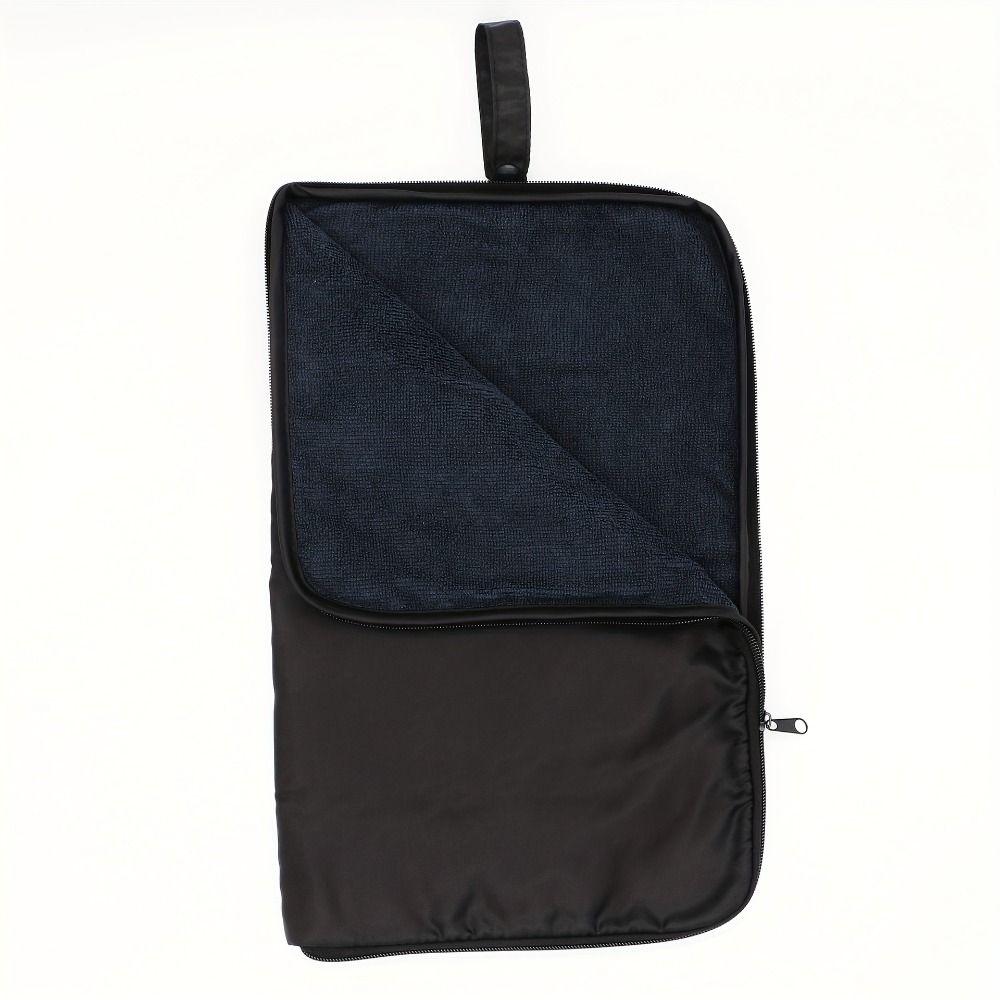 Snap Handle Towel Wet Bag Zipper Closure Wet Bag for Swimsuit Compact Swim Bag  Swimming