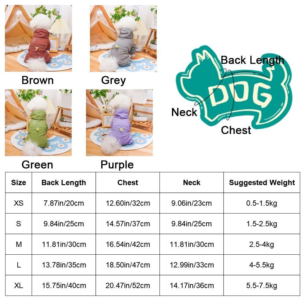 Ветрозащитный комбинезон для собак, одежда для питомцев на четырех лапах, модная одежда для собак на весну, лето, осень