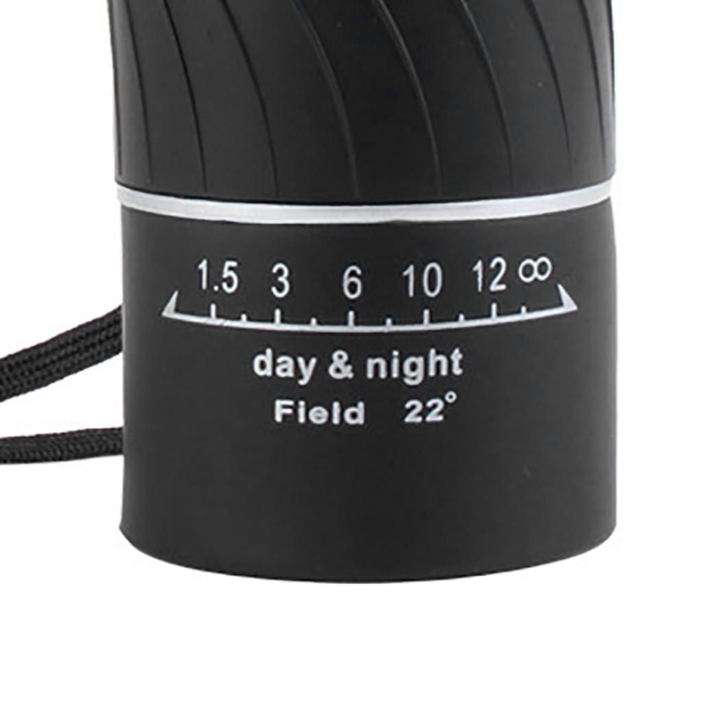 16X52 Monocular Telescope Strong Light Transmission Clear Imaging HD Portable High Powered