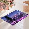 C-Cyberpunk S-SamuraiS Entrance Door Mat Washable Non-Slip Living Room Sofa Chairs Area Mat Kitchen Welcome Doormat