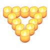 QBeau LED Candle Lights, Warm Light with Flickering Flame, Flickering Tealights, Flameless, Safe, Energy-Saving, Long-Lasting, Convenient, Stylish,
