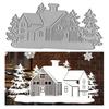 Christmas House Metal Cutting Dies Stencil for DIY Scrapbooking Photo Album Embossing Paper Cards Crafts Diecuts