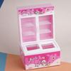 Miniature Food Play Children'S Play House Mini Light Refrigerator Ice Cream Freezer Ob11 Doll House Model Ornament Toy