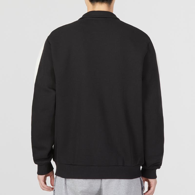 Puma Куртка Team Badge на молнии с воротником-стойкой Мужские куртки Черные 677375-01