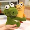 Adorable Snake Crocodile Plush Doll Home Bedroom Ornaments Cartoon Animal Series Alligator Kids Companion Toys Holiday Gifts