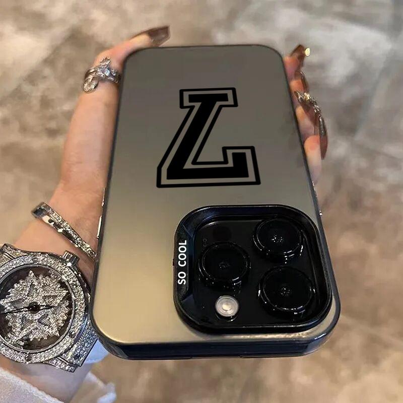 Чехол для телефона для iPhone 16 15 14 Pro Max 11 12 13 Pro 7 8 Plus SE X XS Счастливые числа Футбол Гальваническое покрытие Противоударный чехол