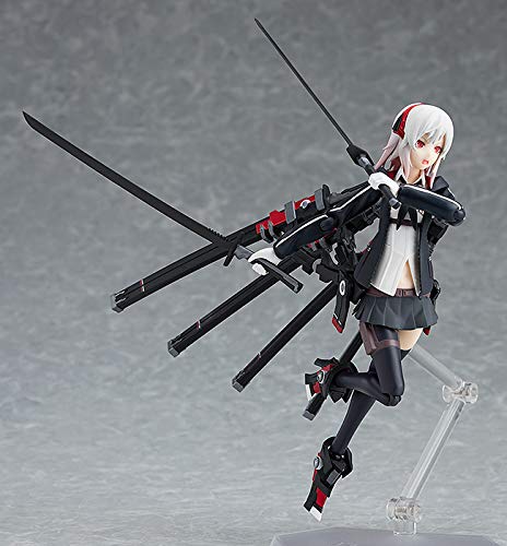 Figma Тяжеловооруженная школьница Ши, раскрашенная подвижная фигурка, немасштабируемая, ABS и ПВХ
