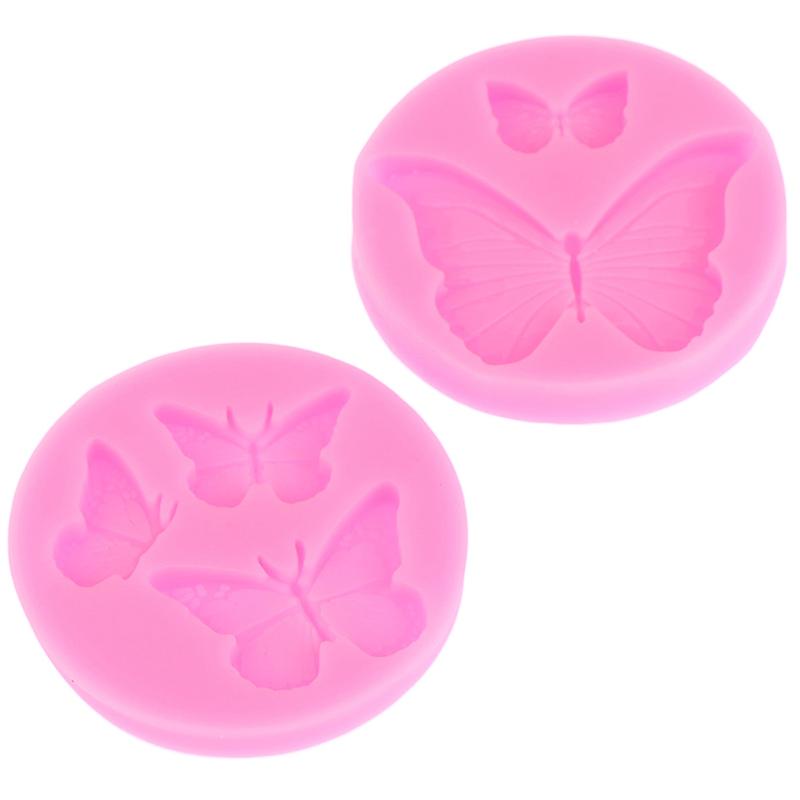 1Pc Butterfly Silicone Molds Mini Butterfly Cake Mold DIY Desserts Decoration