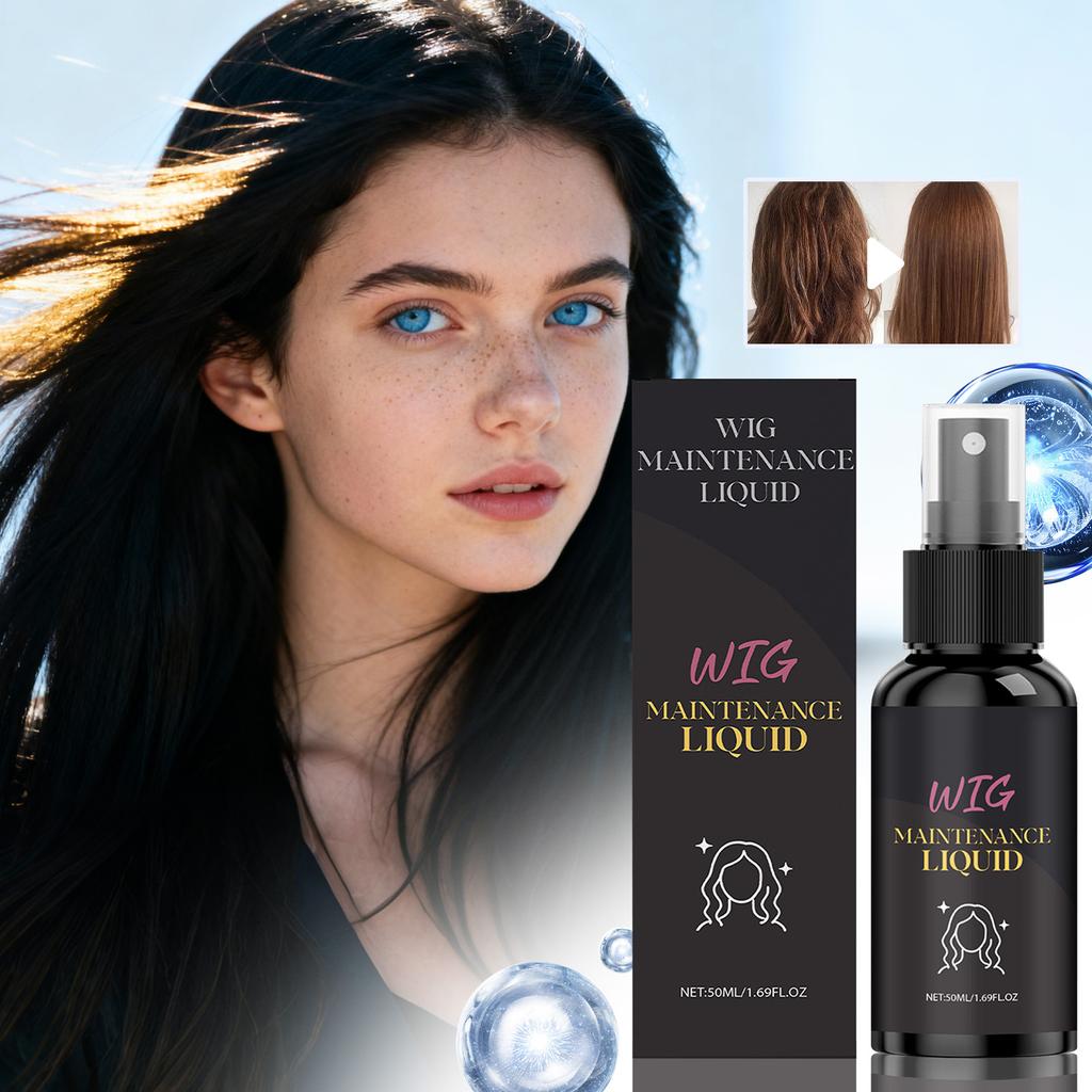 Wig Maintenance Liquid Wig Care Spray Wig Spray Enhances Easy Combing, Quick Drying, No Stickiness Or Residue On The Wig,50ml