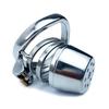 SXM Cock Ring BDSM  Erotic Urethral Lock Device Male Slave Penis Stainless Steel Male Chastity Cage Fetish Sex Toys for Men